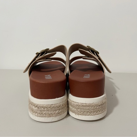 MIA Slide Espadrille Platform Sandal Size 7.5 - Picture 6 of 8